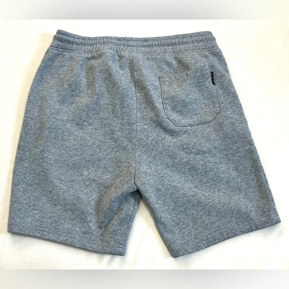 Brooklyn Cloth Men's Gray Casual “The Knit Shorts” w Drawstring & Zipper Pockets - Picture 14 of 16